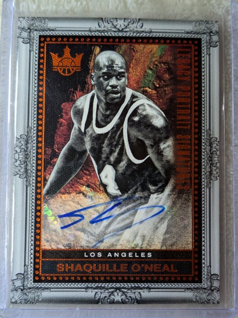 2026 Panini Auto Legacy Portrait SHAQUILLE O'NEAL #LPS-SHQ 02/35